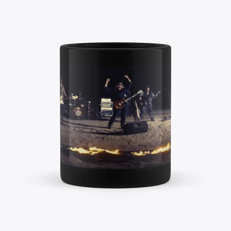 Raised On Vinyl Ring Of Fire Mug