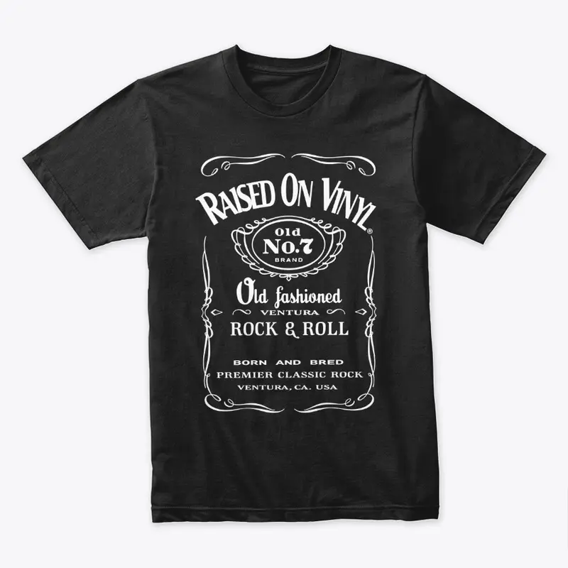 Raised On Vinyl-Wiskey Logo