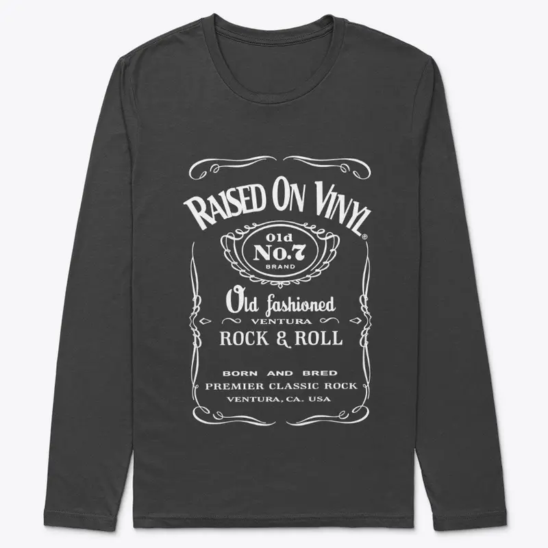 Raised On Vinyl-Wiskey Logo